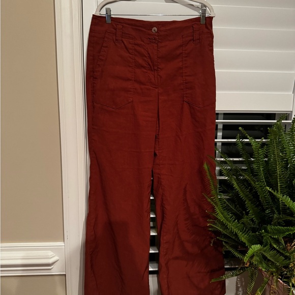 Rust Flare Pants - Picture 4 of 5